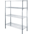 Factory directly selling Folding wire shelf Feature wire shelf system Display rack